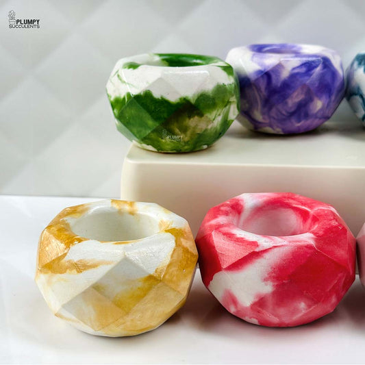 Geometric Round Planter (3 Inch)