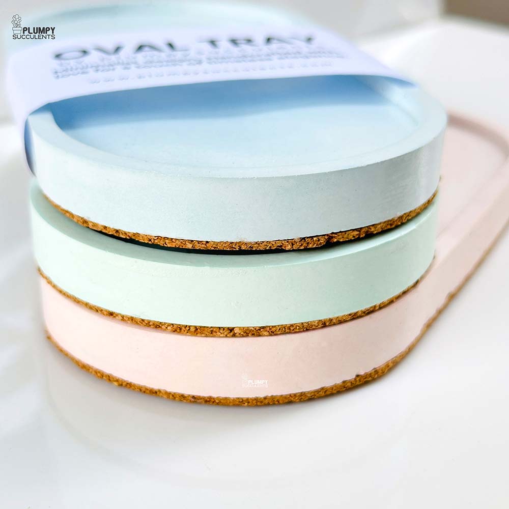 Oval Tray - Pastel