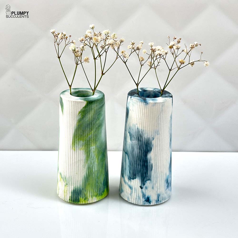 Flower Vase- Marbly