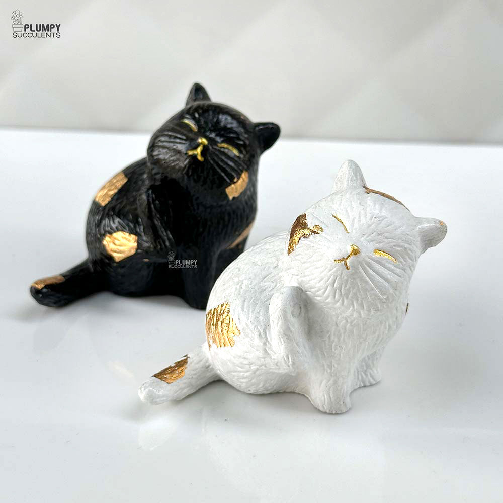 Mini Cat Figures - Concrete