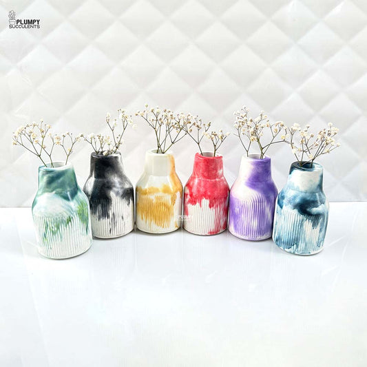 Flower Vase- Marbly