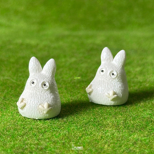 White Totoro (Glow in the Dark)