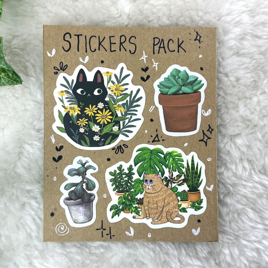 Succulent Sticker Pack 10