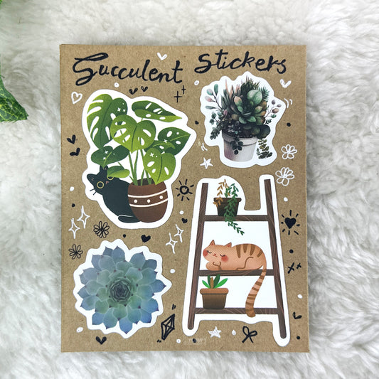 Succulent Sticker Pack 11