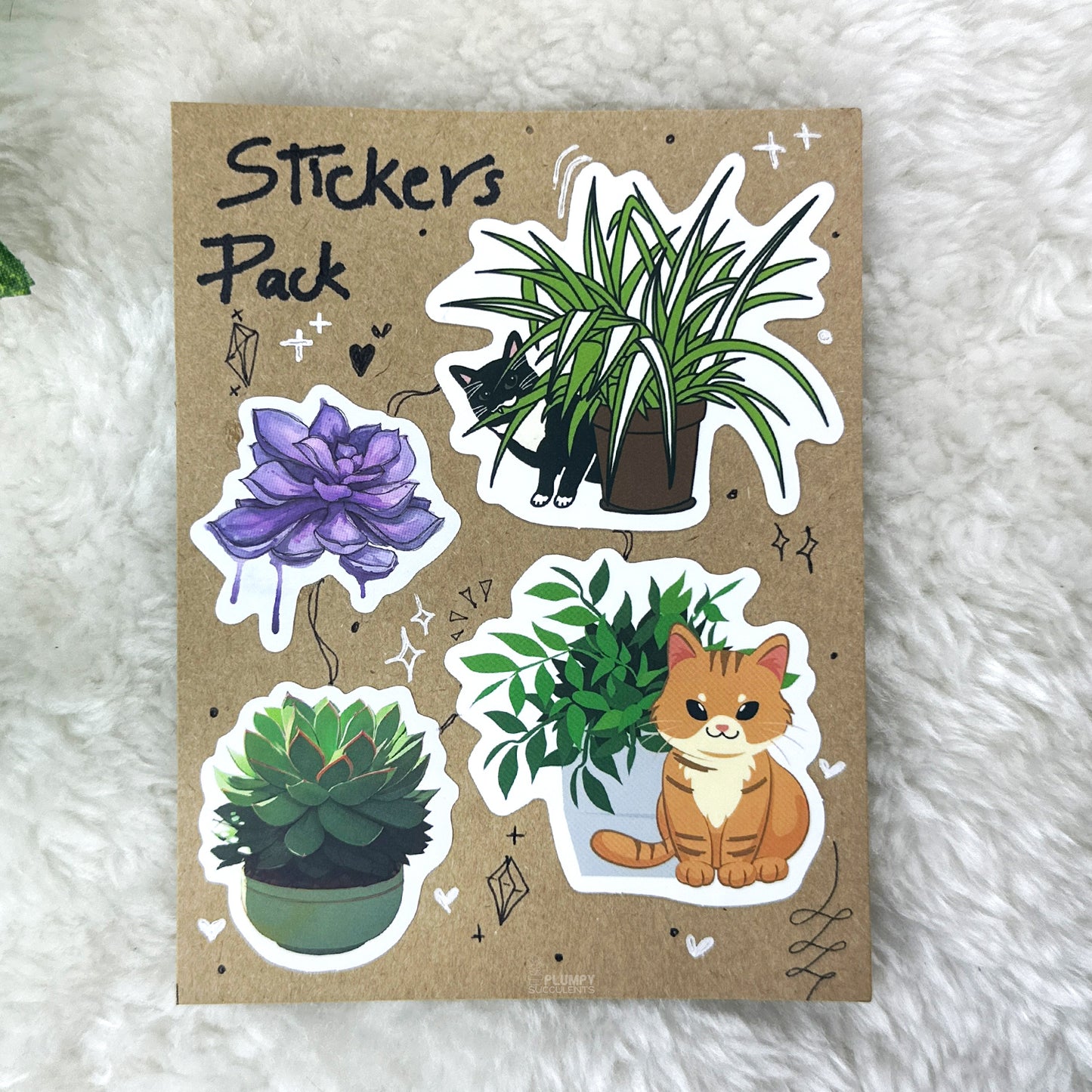 Succulent Sticker Pack 15