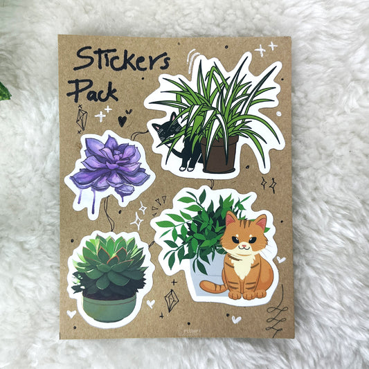 Succulent Sticker Pack 15