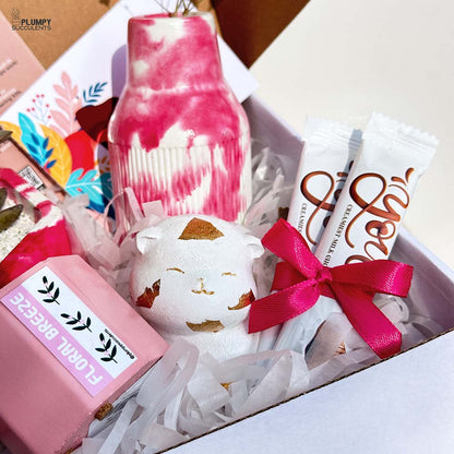 Women's Day Gift Set-Pink