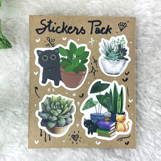 Succulent Sticker Pack 16