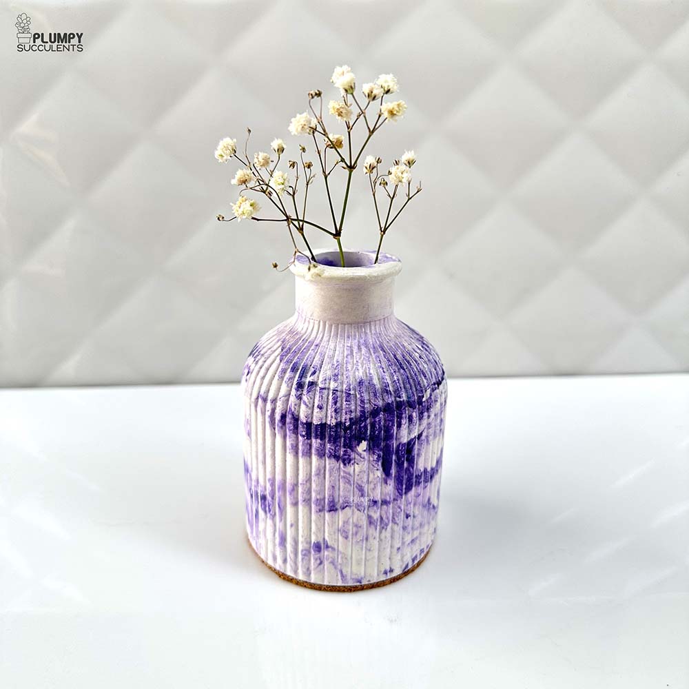 Flower Vase- Marbly