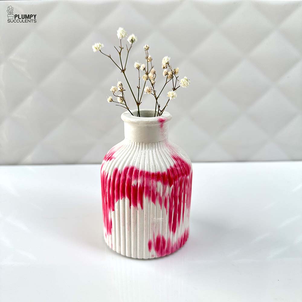 Flower Vase- Marbly