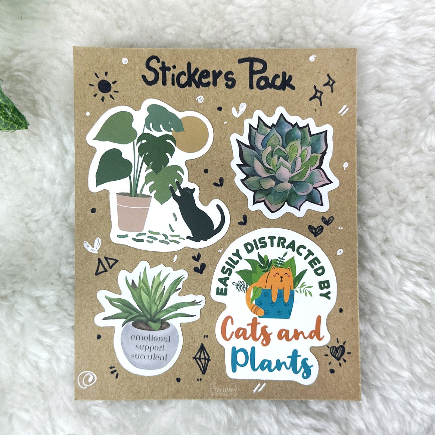 Succulent Sticker Pack 18