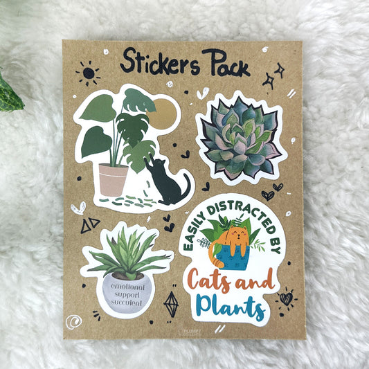 Succulent Sticker Pack 18