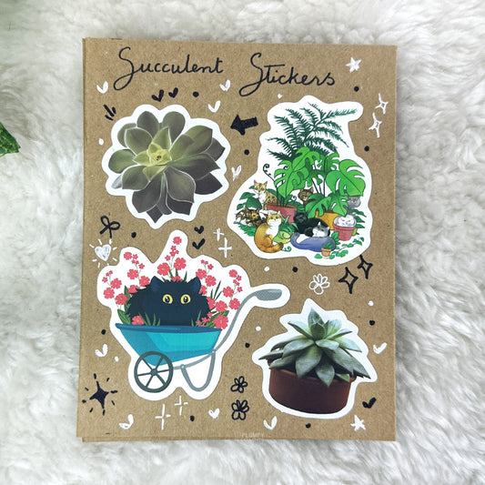 Succulent Sticker Pack 19