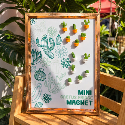 Mini Catus Fridge Magnets