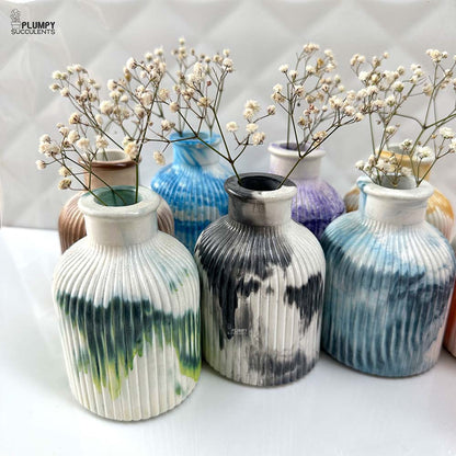 Flower Vase- Marbly