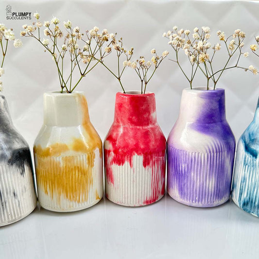 Flower Vase- Marbly