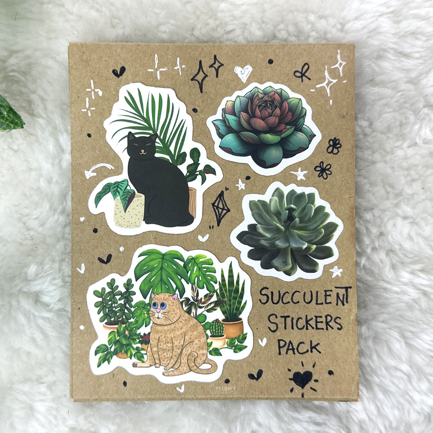 Succulent Sticker Pack 22