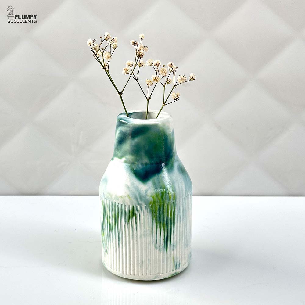 Flower Vase- Marbly