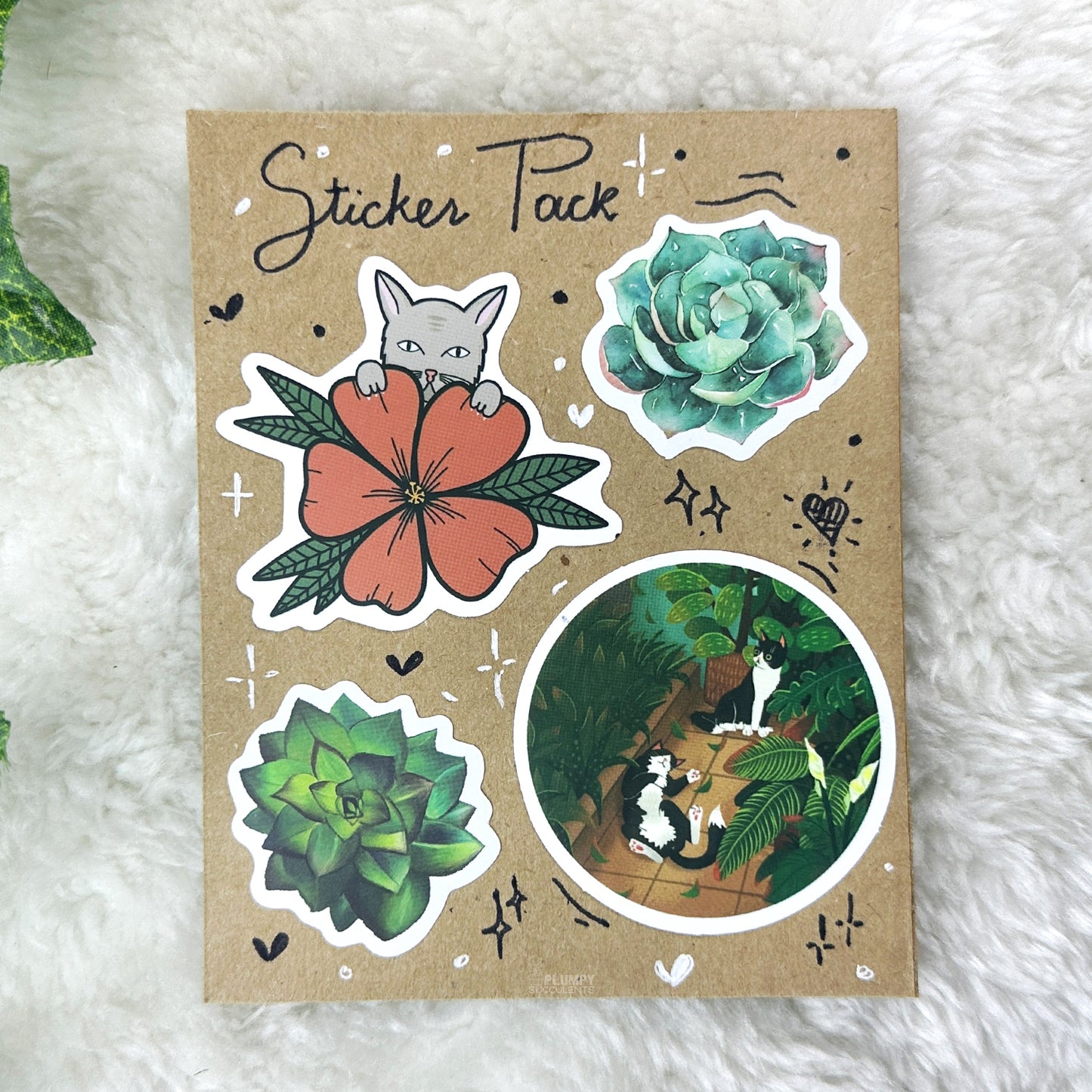 Succulent Sticker Pack 27