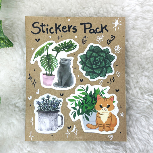 Succulent Sticker Pack 28