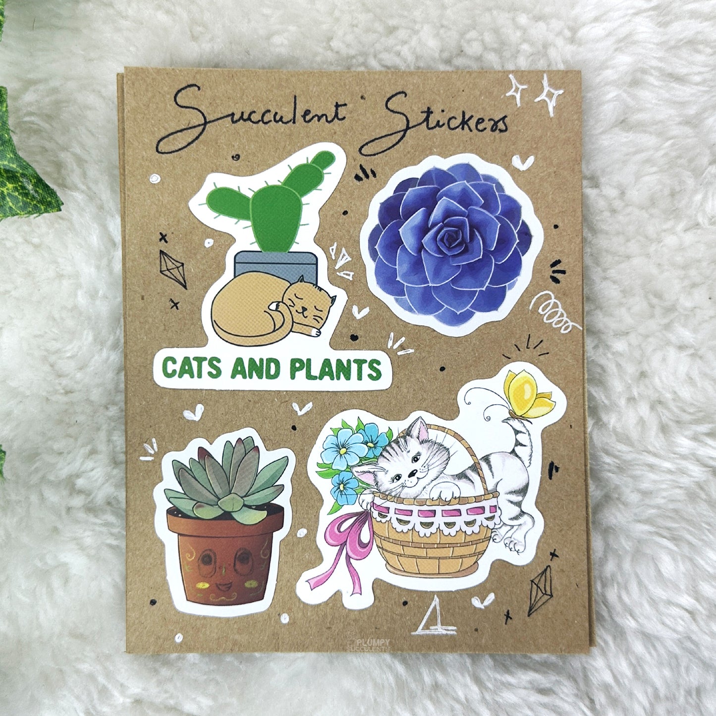 Succulent Sticker Pack 29