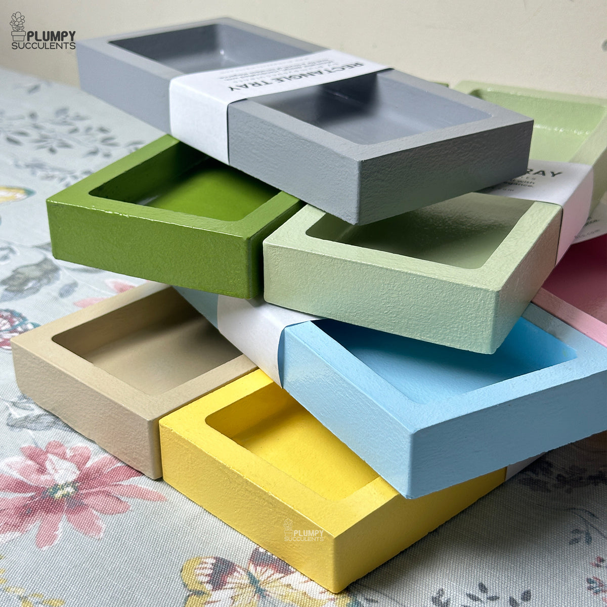 Concrete Rectangular Tray