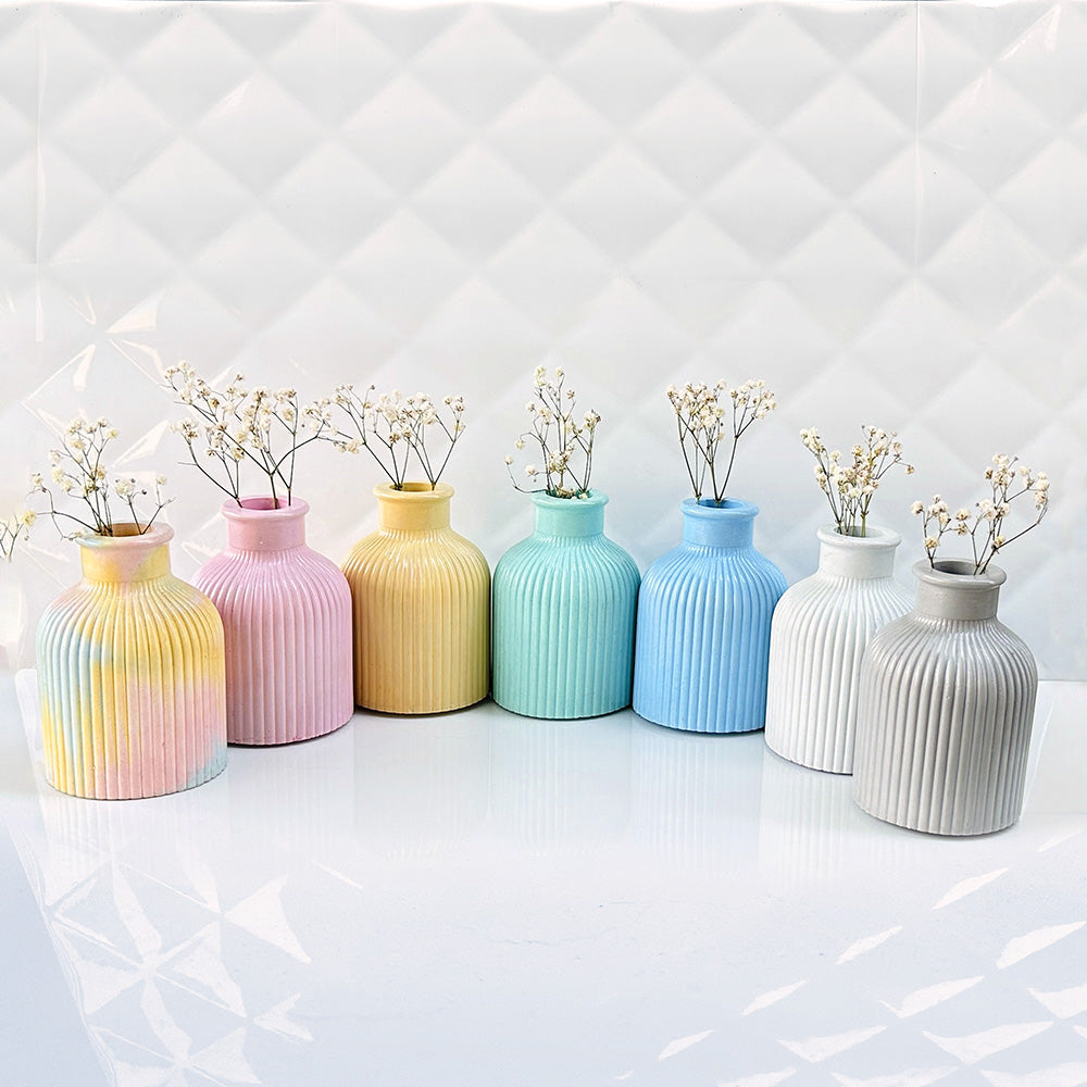 Flower Vase- Pastels