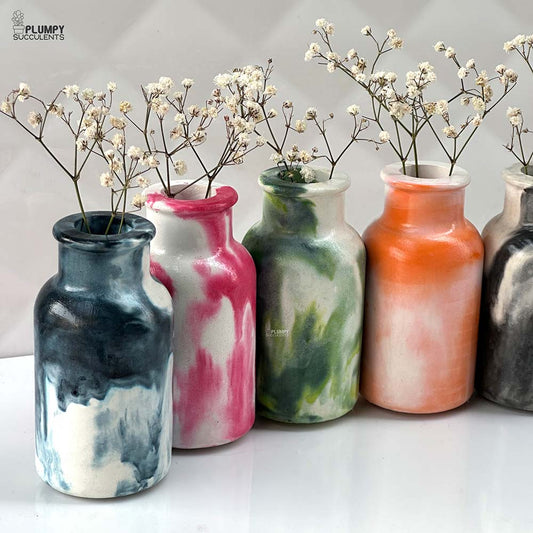 Flower Vase- Marbly