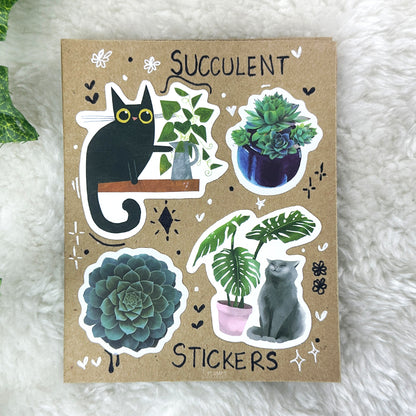 Succulent Sticker Pack 31