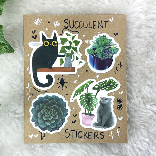 Succulent Sticker Pack 31