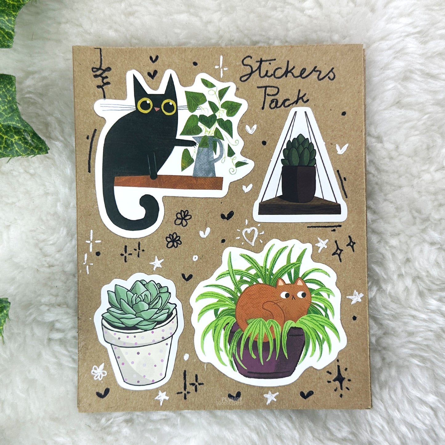 Succulent Sticker Pack 32