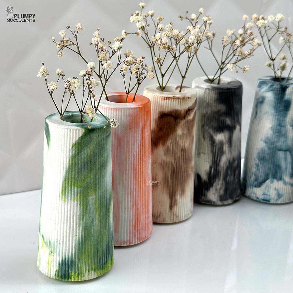 Flower Vase- Marbly