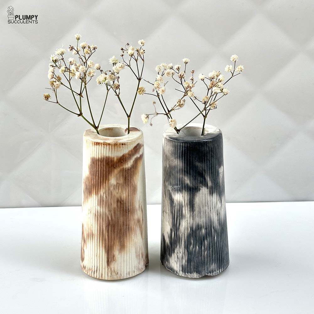 Flower Vase- Marbly