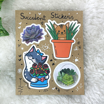 Succulent Sticker Pack 33
