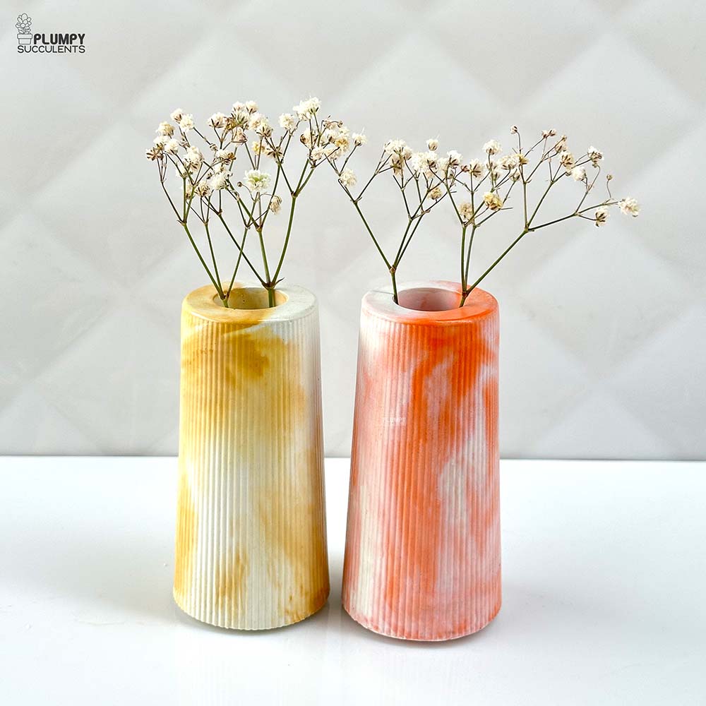 Flower Vase- Marbly