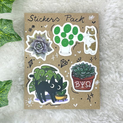 Succulent Sticker Pack 39