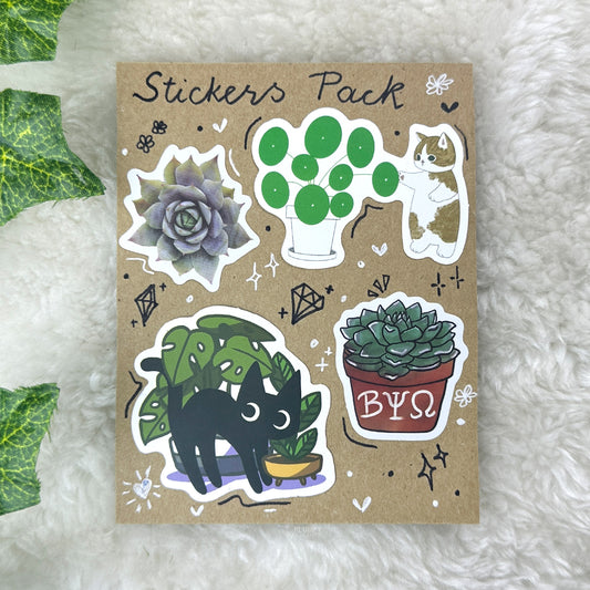 Succulent Sticker Pack 39