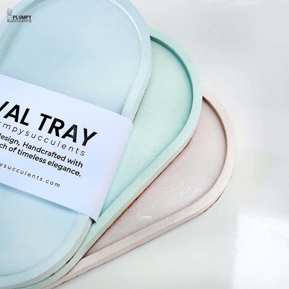 Oval Tray - Pastel