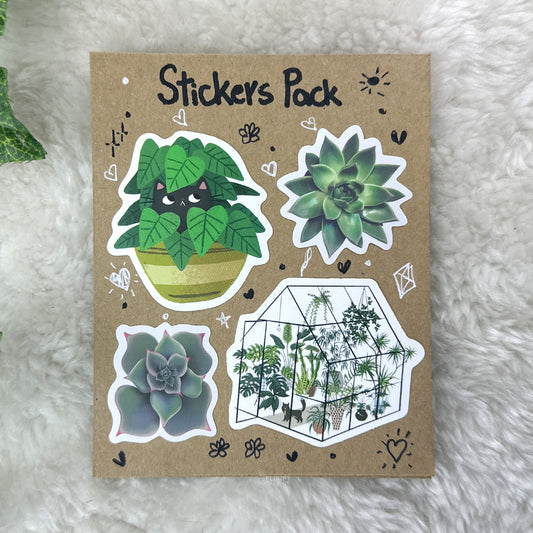 Succulent Sticker Pack 40