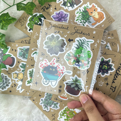 Succulent Sticker Pack