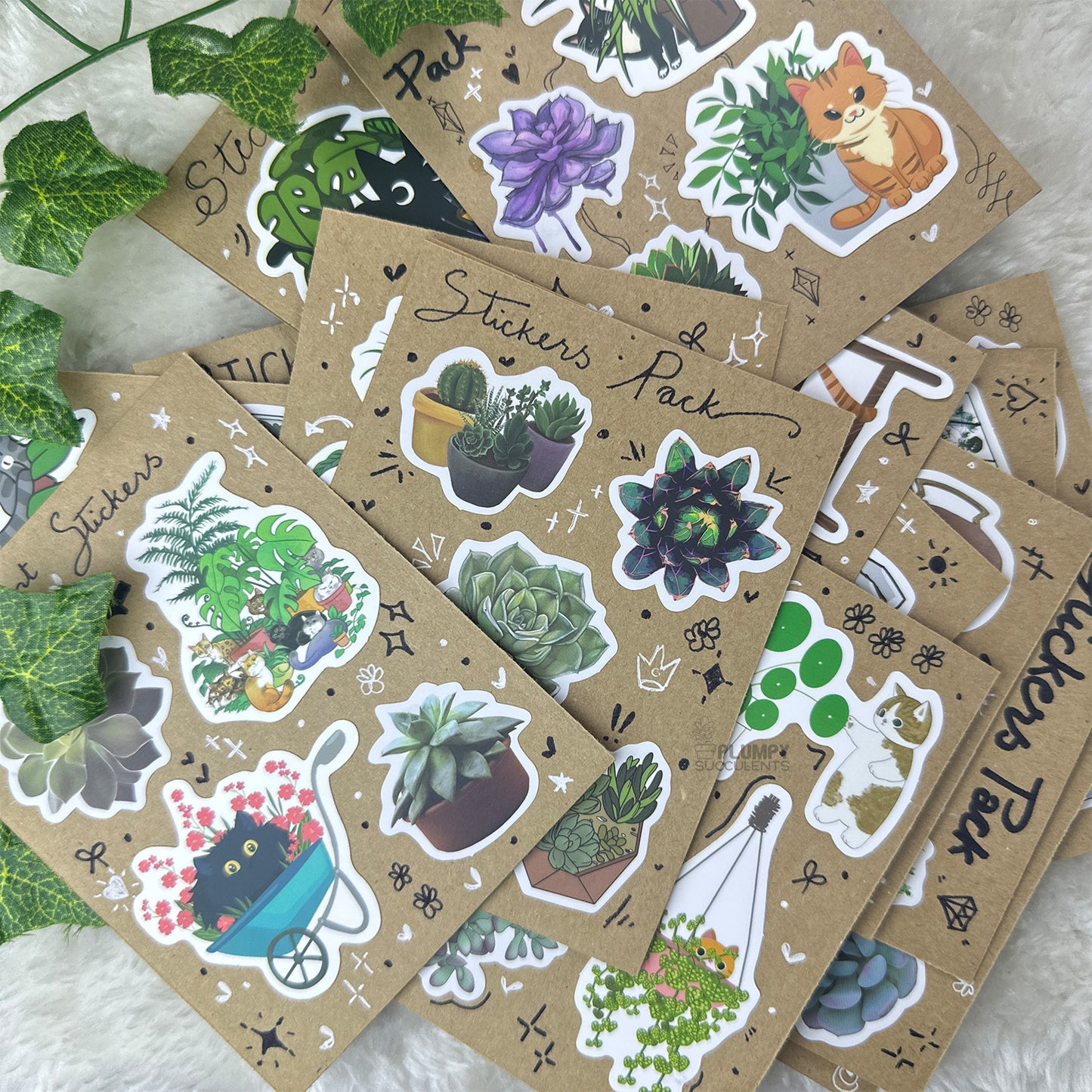 Succulent Sticker Pack