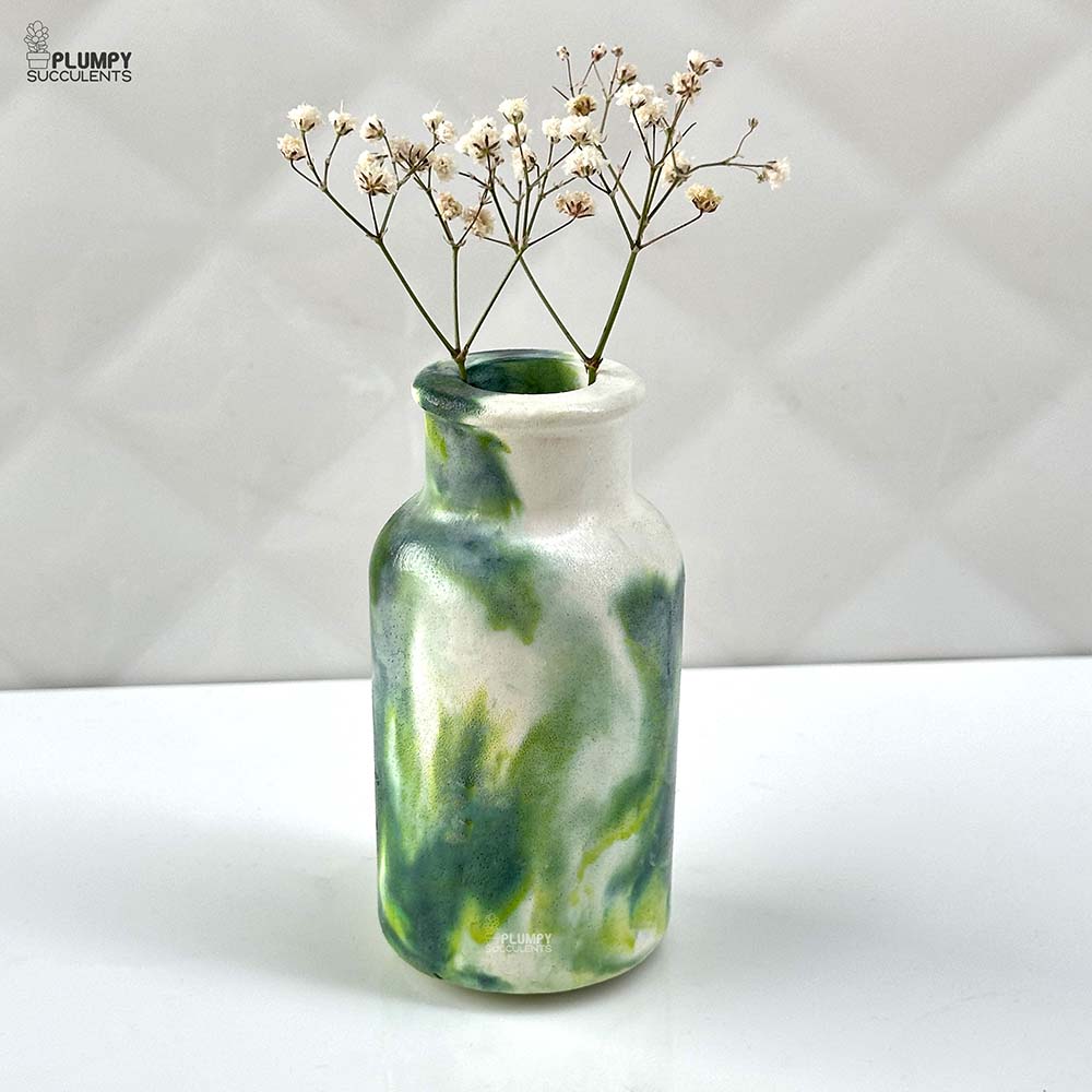 Flower Vase- Marbly