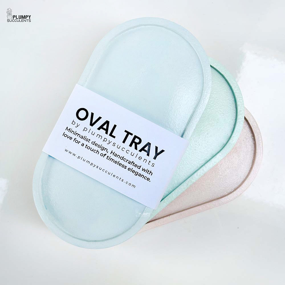 Oval Tray - Pastel