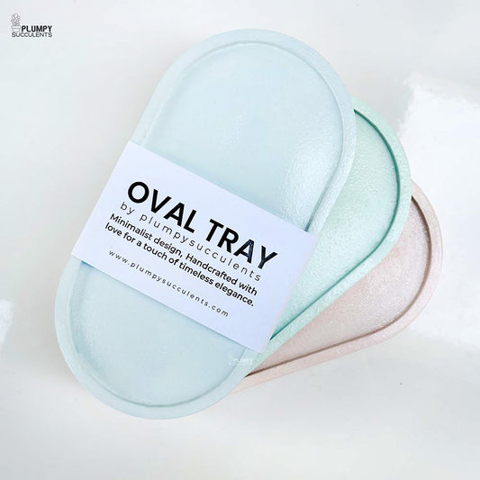 Oval Tray - Pastel