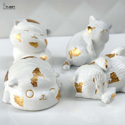 Mini Cat Figures (Set of 4)