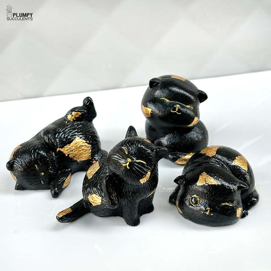 Mini Cat Figures (Set of 4)