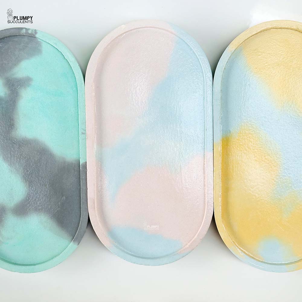Oval Tray - Swirl