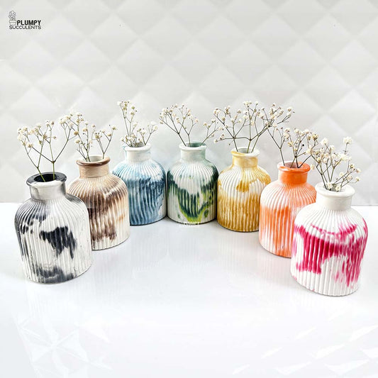 Flower Vase- Marbly