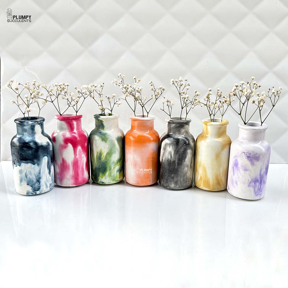 Flower Vase- Marbly