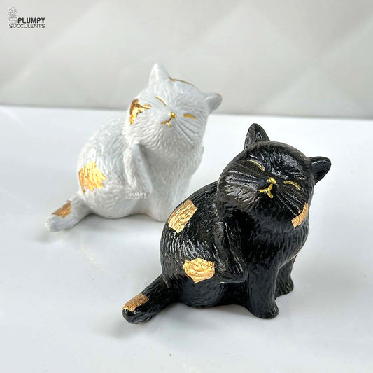 Mini Cat Figures - Concrete